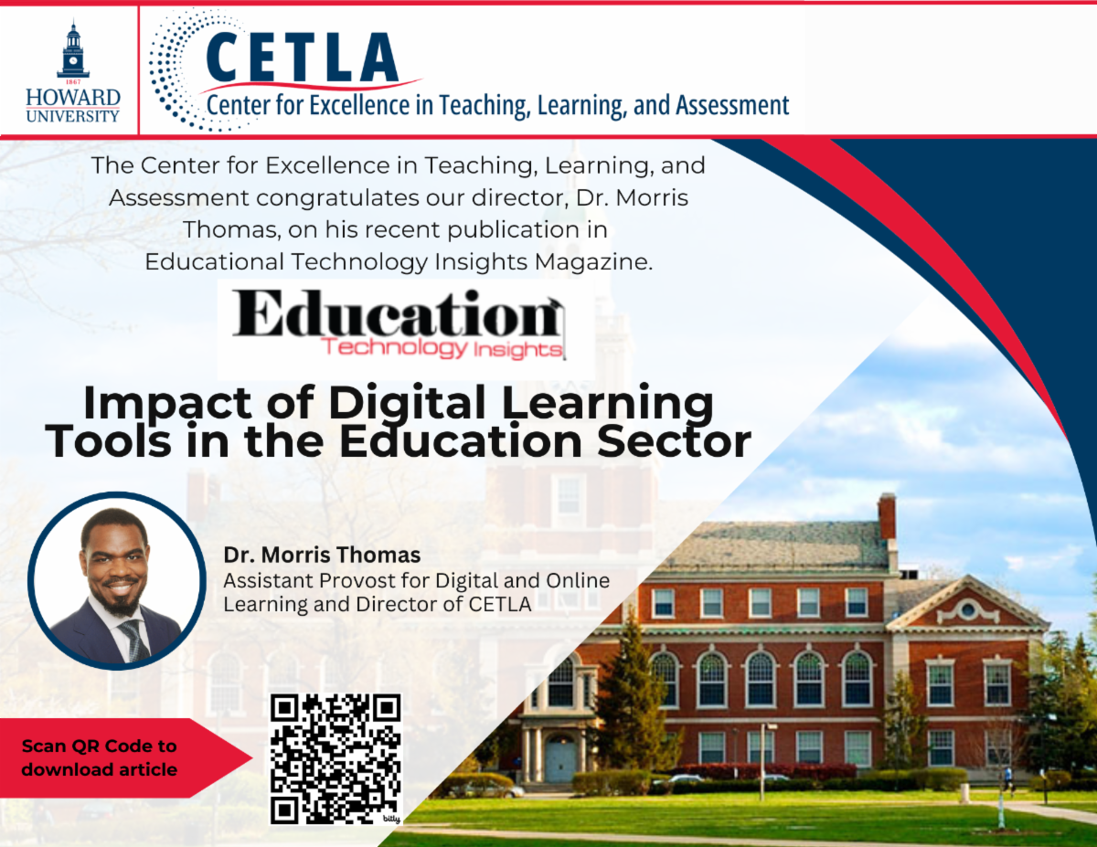 Image of Digital Learning Tools flyer