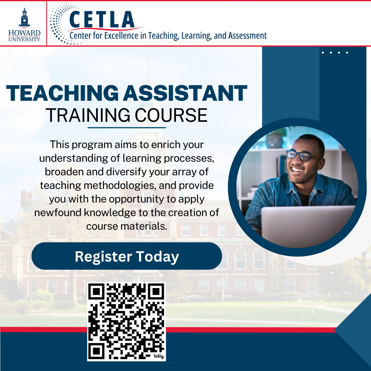 Image of Teaching Assistant Course flyer