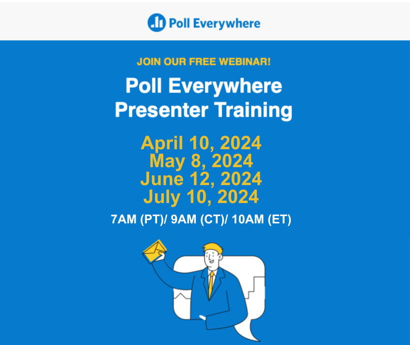 Image of Poll Everywhere flyer