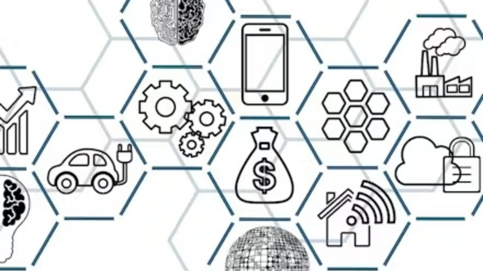 block chain graphic