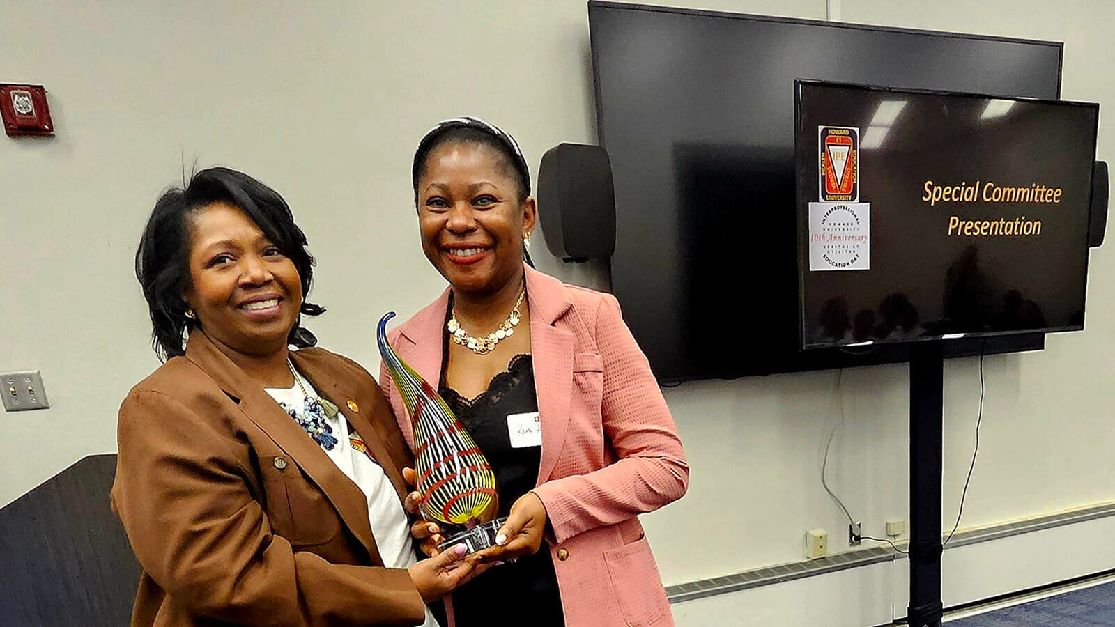 Presentation of Leadership Award
