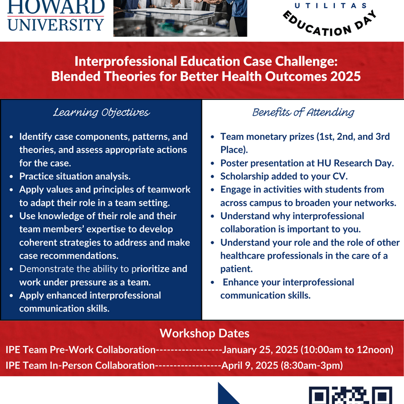 Student registration flyer