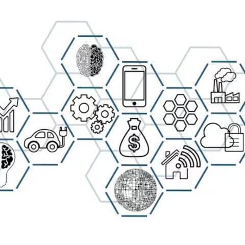 block chain graphic