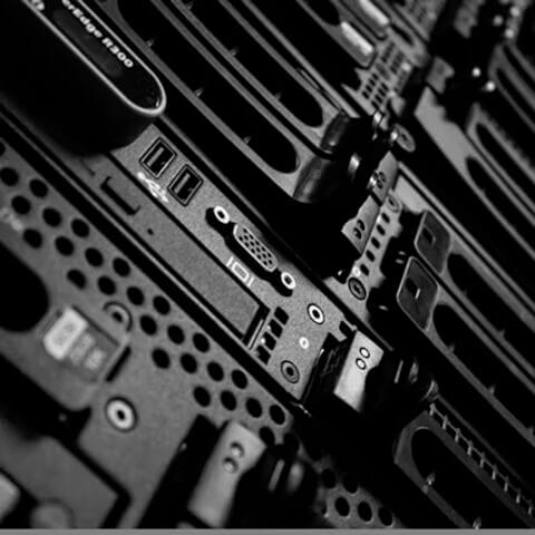 computer servers graphic